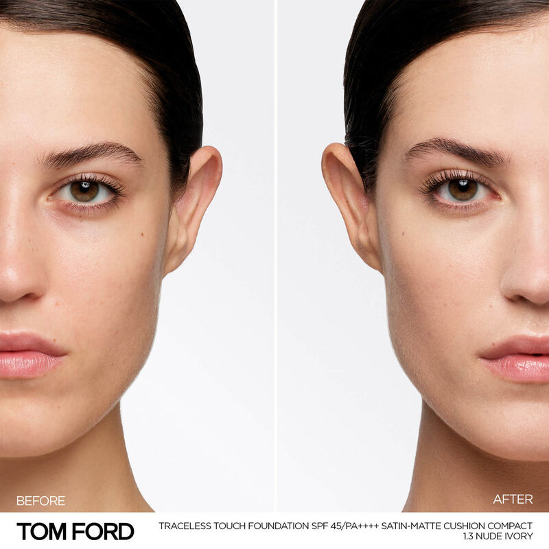 Tom Ford Traceless Touch Cushion Compact SPF45 with Refill - 1.3 Nude Ivory image number 1